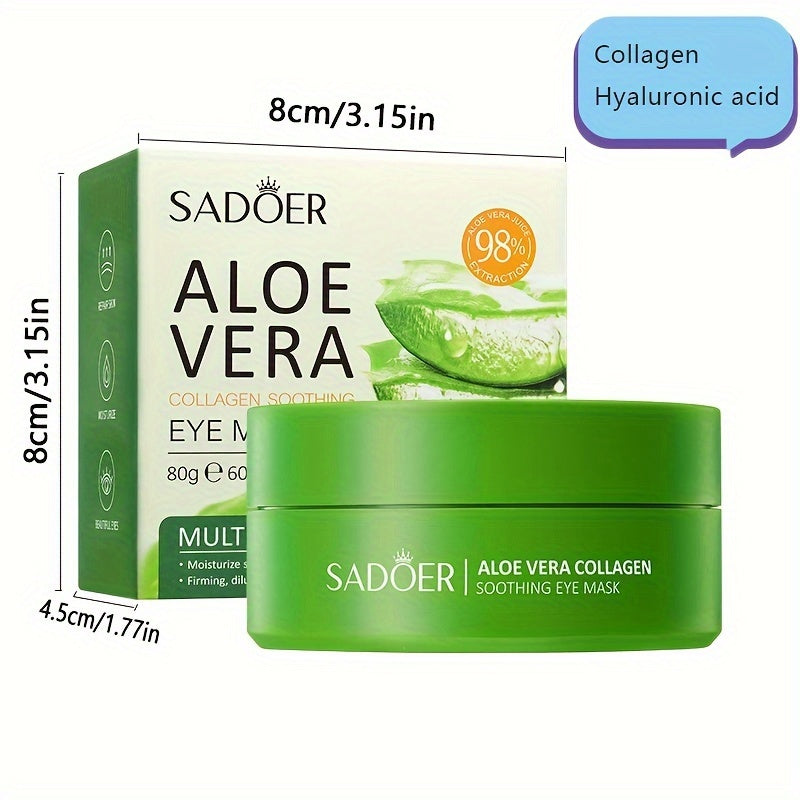 Aloe Collagen Eye Revive - Máscara Hidratante e Firmadora (60 pcs)