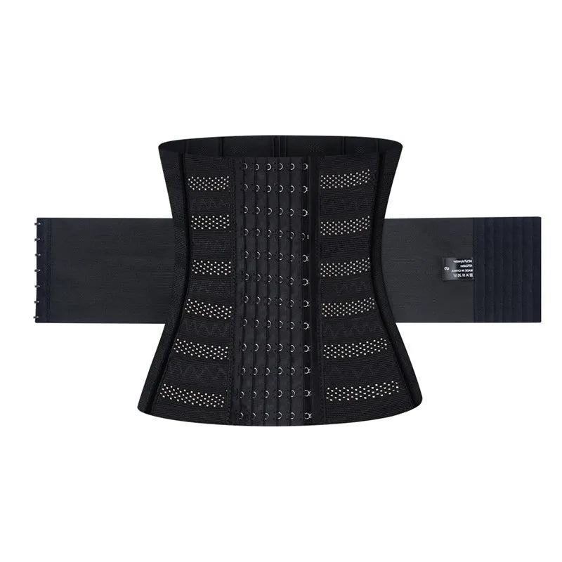 HEALTH SELF-ESTEEM Slimming Belt - Double Band Fitness Waist Trainer 