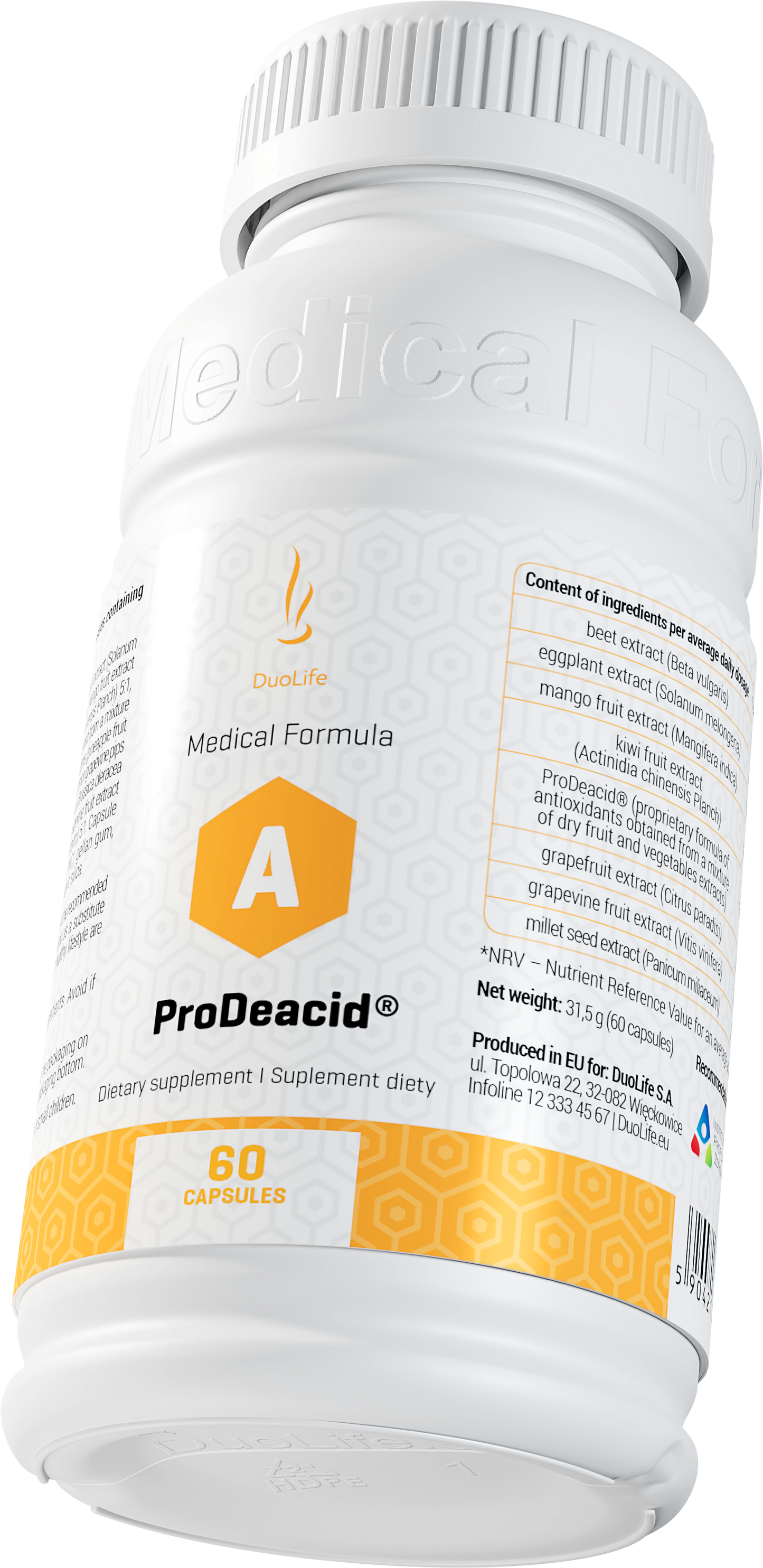 ProDeacid Duolife Fórmula Médica Capsulas PORTES GRATIS